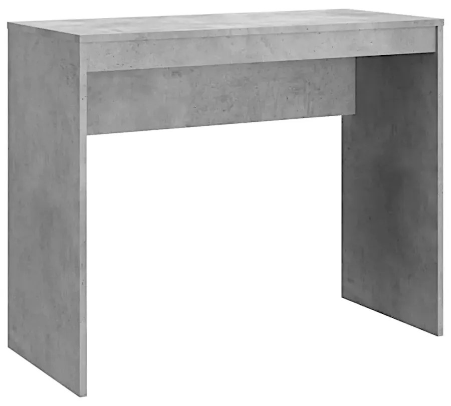 Szare małe biurko proste beton - Licata