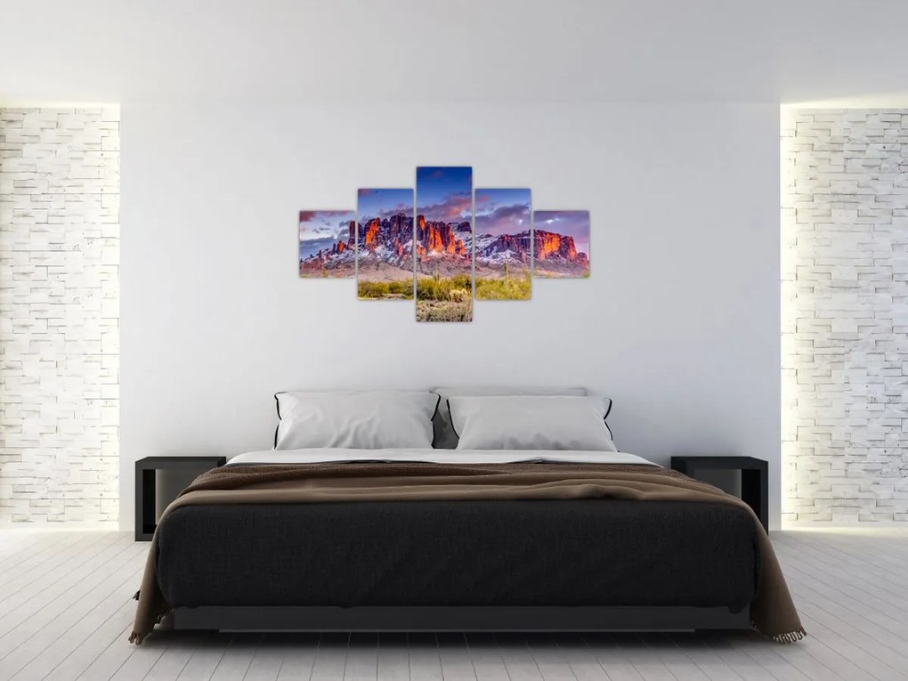 Obraz - Góry w Arizonie (125x70 cm)