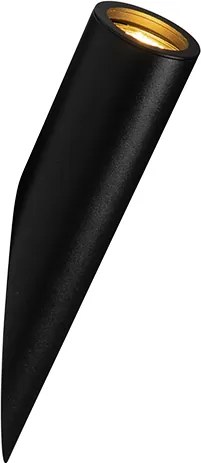 Nowoczesna lampa ścienna czarna - Slam