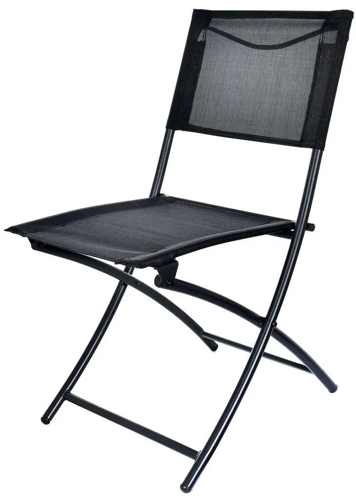 Czarny zestaw mebli na balkon M4-R20