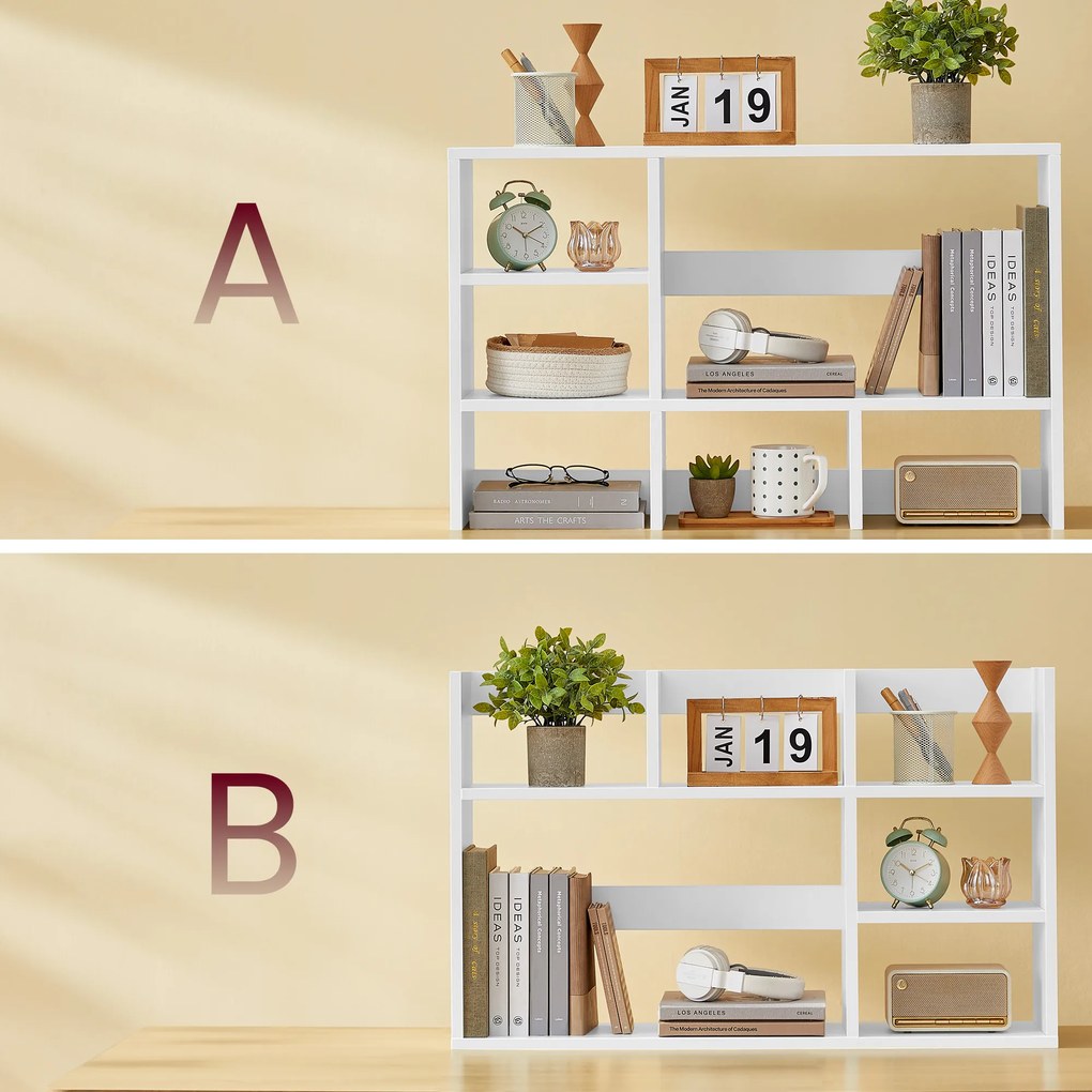 Półka na biurko PRACTIC 80x50 cm, biała