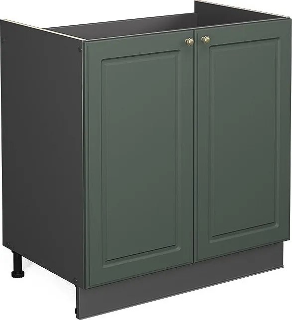 Szafka pod zlew green gold country 80x51.6x82 fame-line