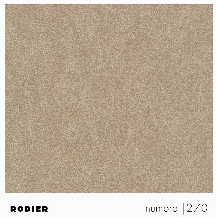 Jasnobrązowa aksamitna rozkładana sofa 220 cm Chaum – Rodier