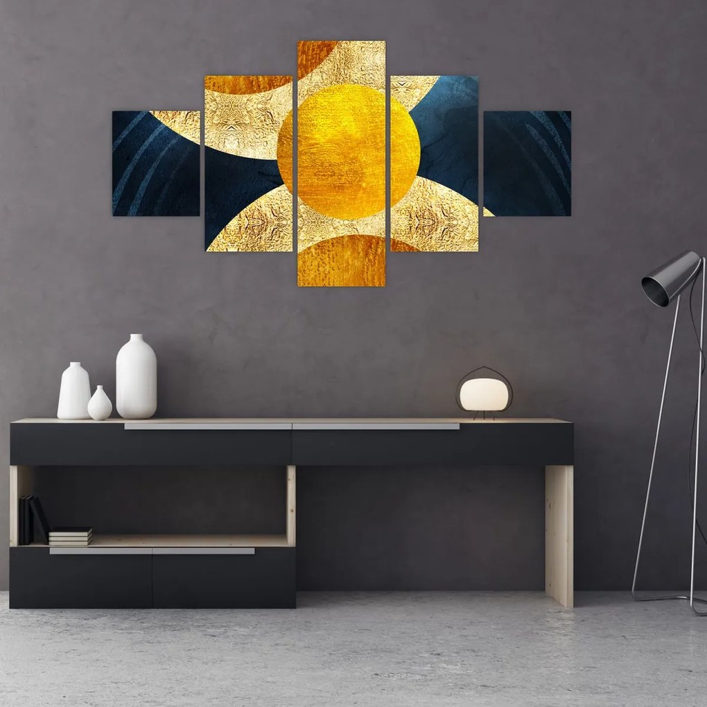 Obraz - Koła (125x70 cm)