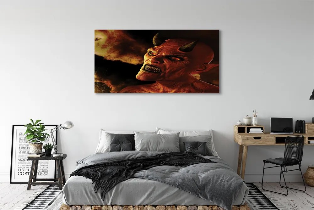 Obraz drukowany na płótnie Diabeł
