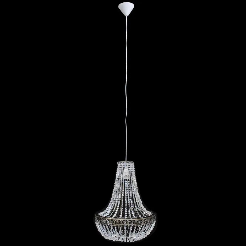 Kryształowa szykowna lampa wisząca - E991 R8-M41