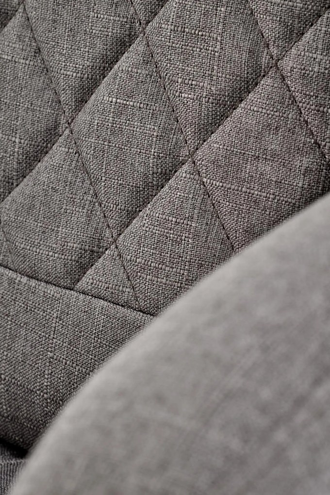 Szary fotel gabinetowy Helder 2 Halmar