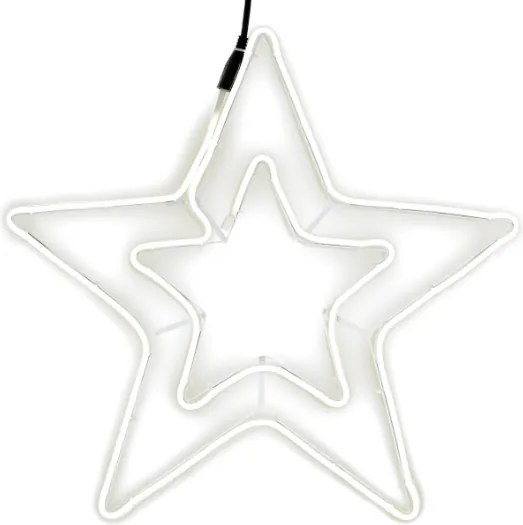 Świąteczna gwiazdka świetlna, 360 LED, 55 cm