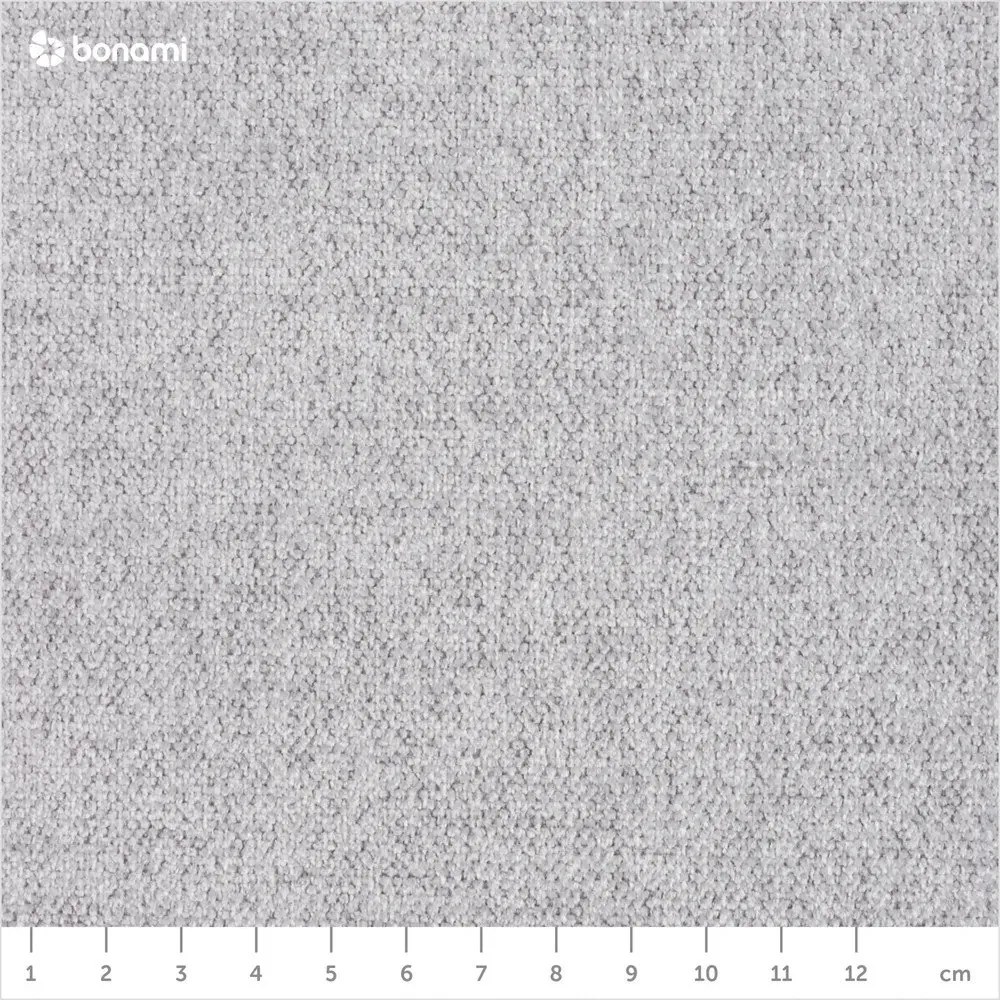 Jasnoszara rozkładana sofa w kształcie litery "U" Miuform Scandic Lagom, prawostronna