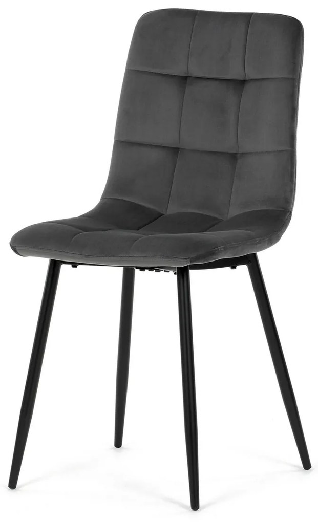 Zestaw krzeseł do jadalni CT-281 GREY4, 4 szt.