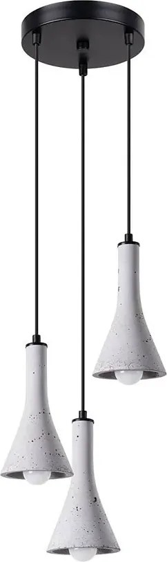 Loftowa lampa wisząca betonowa - 2X A399 A8-Z09