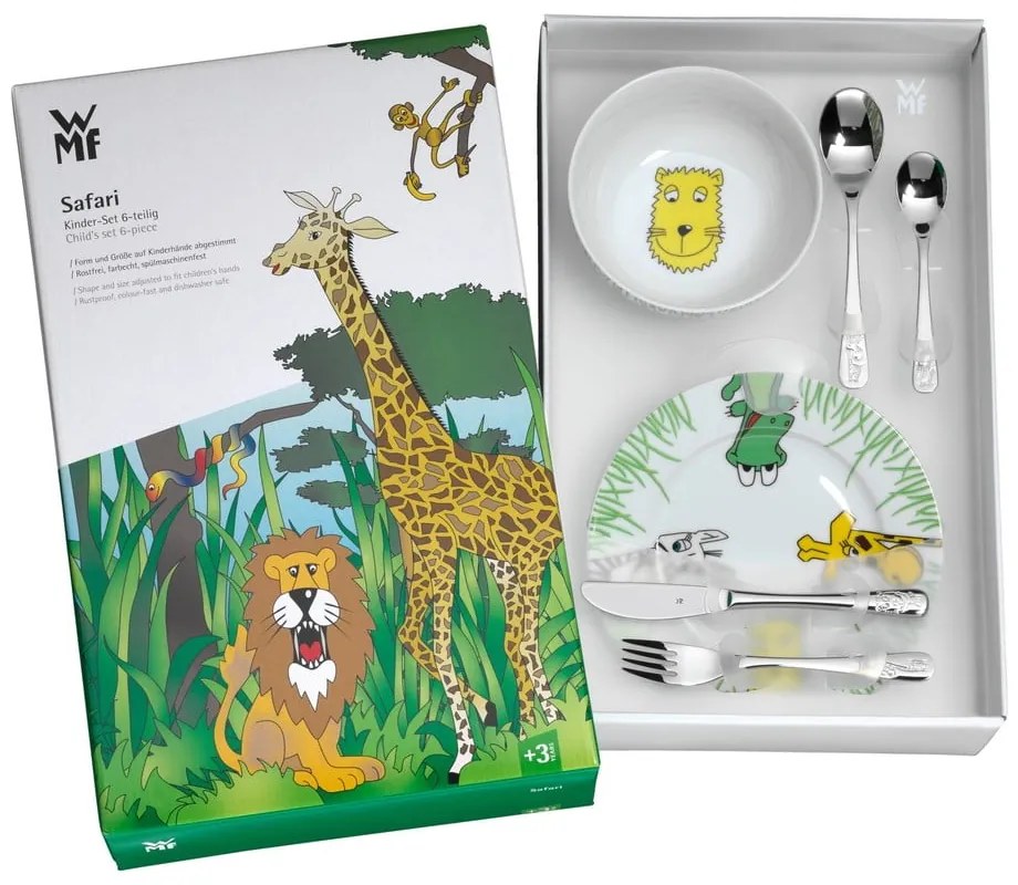 6-częściowy zestaw dziecięcy WMF Cromargan® Safari