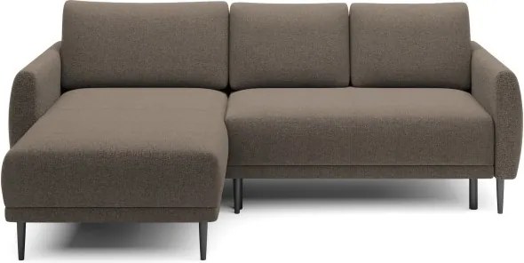 Narożnik BONO z funkcją spania Drewniane nóżki Eleganckie podłokietniki Głębokie siedzisko Lewa strona Barrel 21