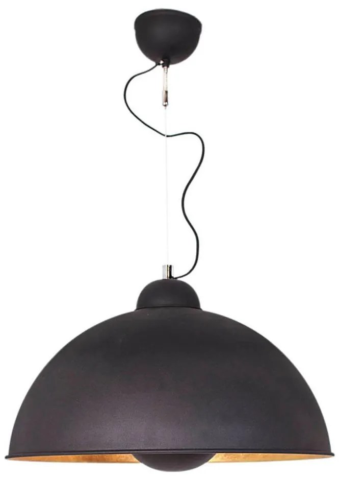 ByRydens 2822330-4000 - Lampa wisząca na przewodzie CAPTAIN 1xE27/7W/230V czarna