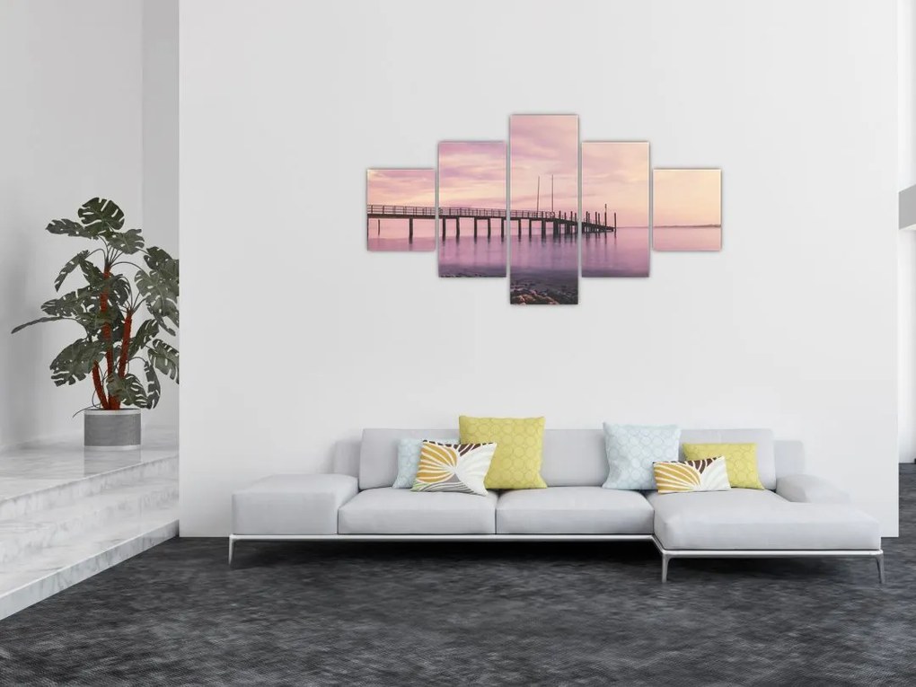 Obraz - Port (125x70 cm)
