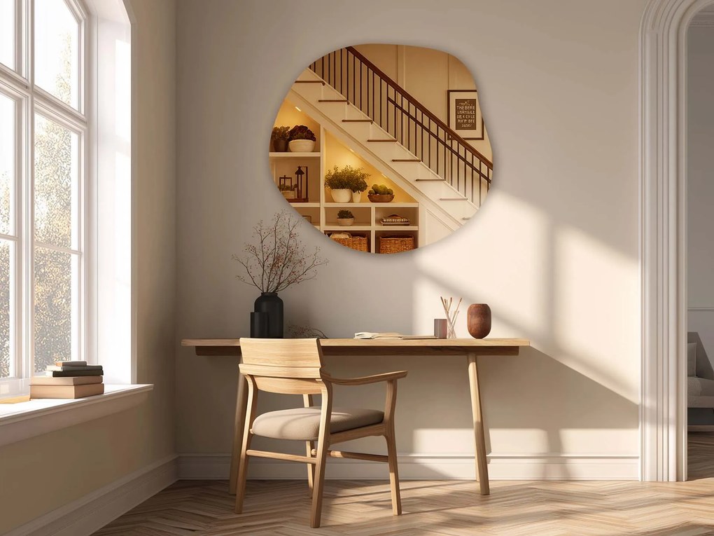 Lustro brązowe Base B30 70×68