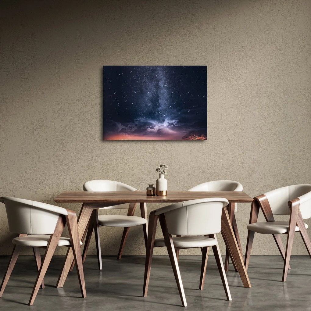Obraz nieba z gwiazdami (70x50 cm)