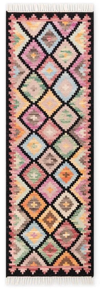Wełniany chodnik dwustronny tkany ręcznie 60x190 cm Kamal Zara – Nouristan