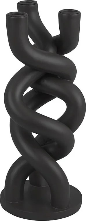 Świeca Twisted - Czarny