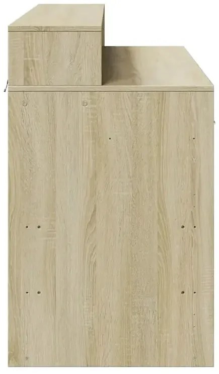 Biurko podświetlane 120 cm dąb sonoma T3-B88