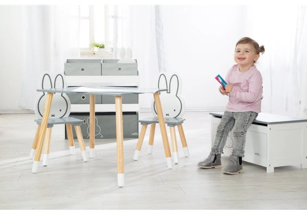 Zestaw mebli dla dzieci 3 szt. Miffy – Roba