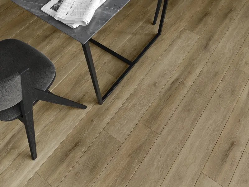 Mexen Clermont próbka paneli winylowych SPC 6,5 mm, podkład IXPE 1,5 mm, 4 V-Fuga, Dąb - F1053-S