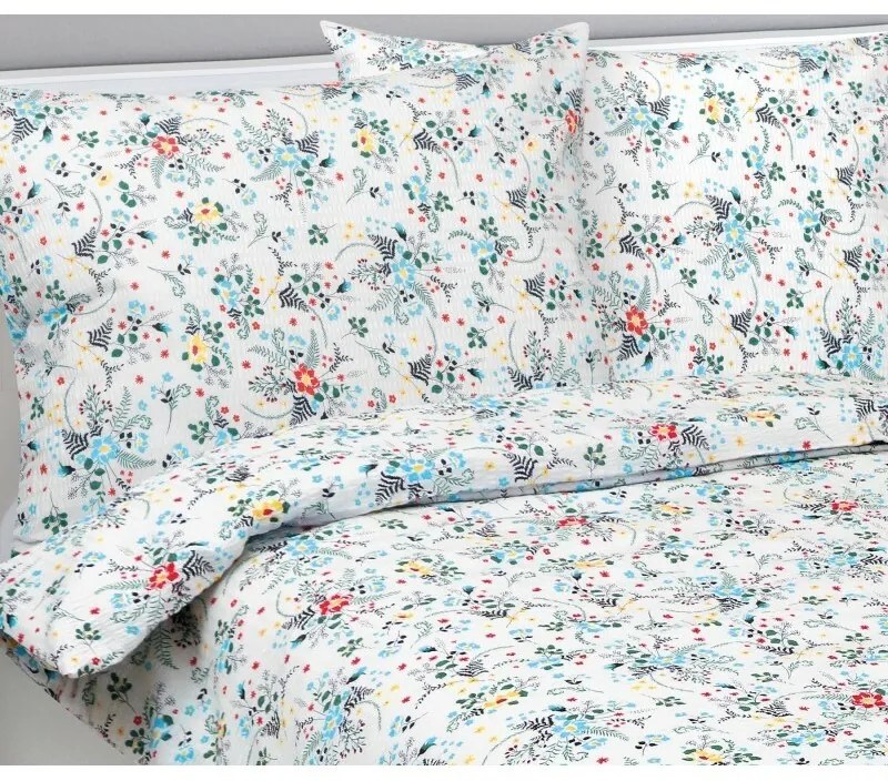 Bellatex Pościel z kory Niezapominajka, 140 x 200 cm, 70 x 90 cm