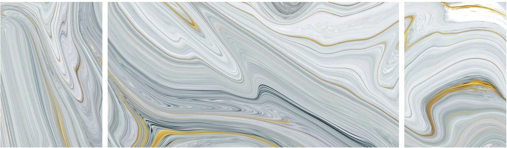 Obraz - Abstrakcja (170x50 cm)
