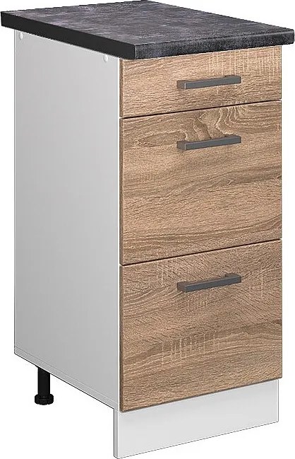 Szafka dolna do kuchni sonoma 40x60x81.6 r-line