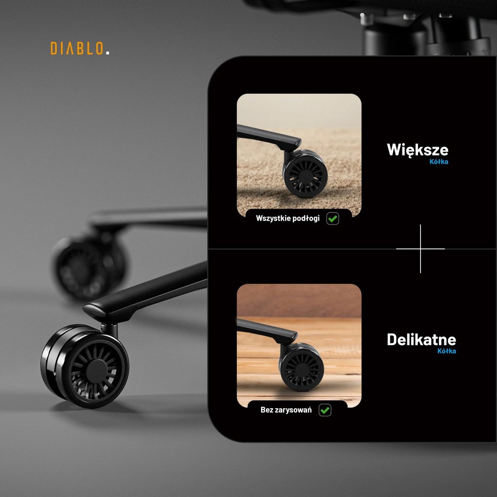 Fotel gamingowy Diablo X.One Prime, Normal Size, Nightwolf Moon