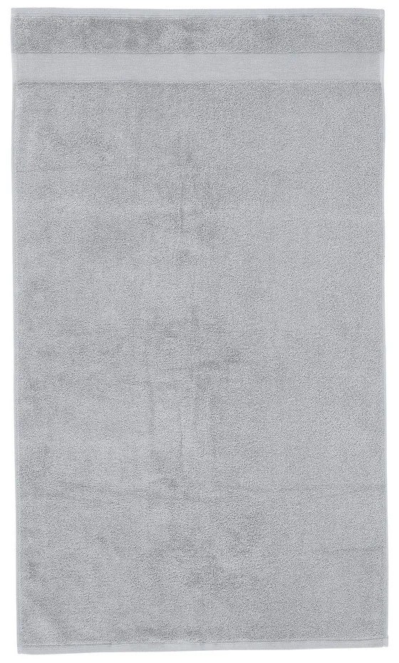 Jasnoszary bawełniany ręcznik frotte 50x85 cm Anti-Bacterial – Catherine Lansfield