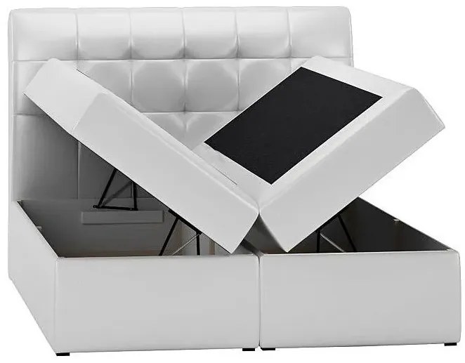 Łóżko kontynentalne Husa 120x200 - 44 kolory