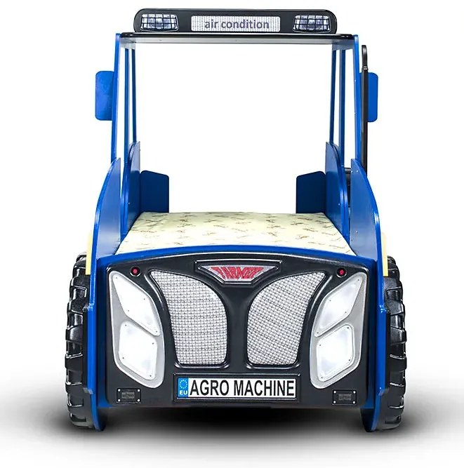 Niebieskie łóżko dla chłopca ciągnik zetor E1-N61
