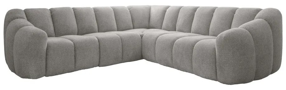 Jasnoszary narożnik Shell – Miuform