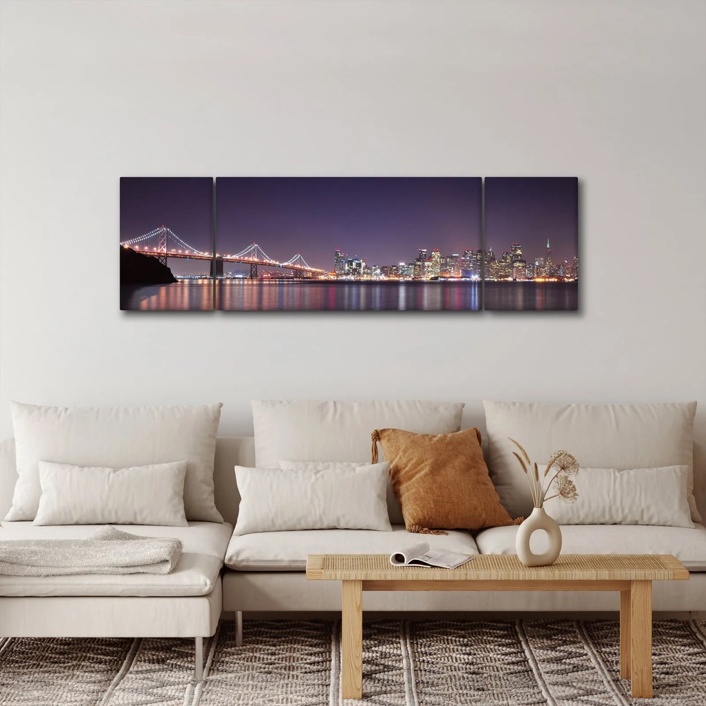 Obraz przedstawiający San Francisco, Kalifornia (170x50 cm)