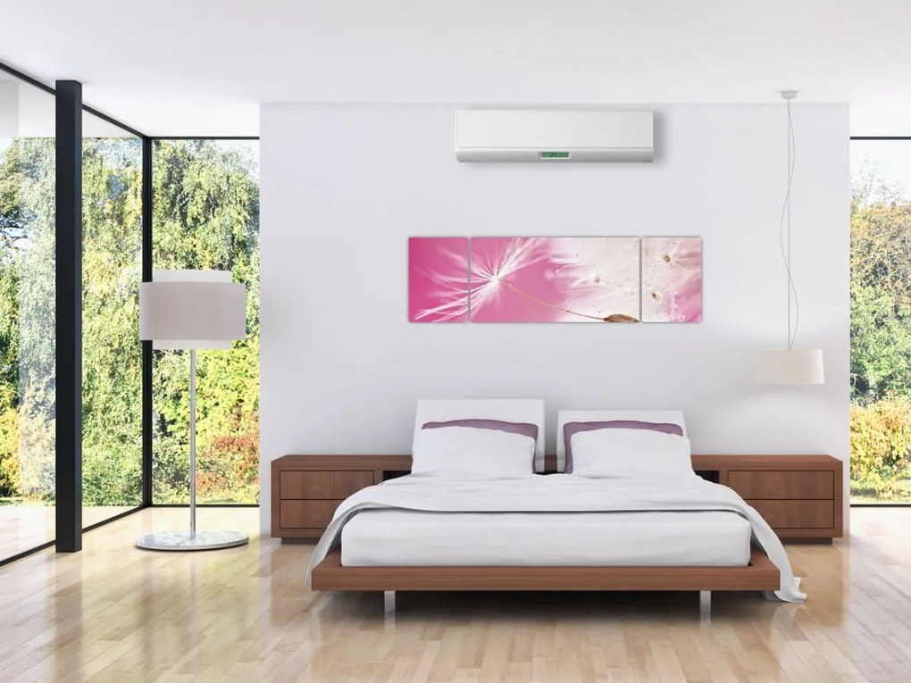 Obraz - Makro kwiat (170x50 cm)