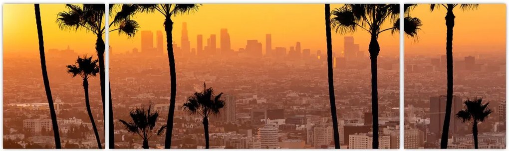 Obraz - Panorama Los Angeles (170x50 cm)