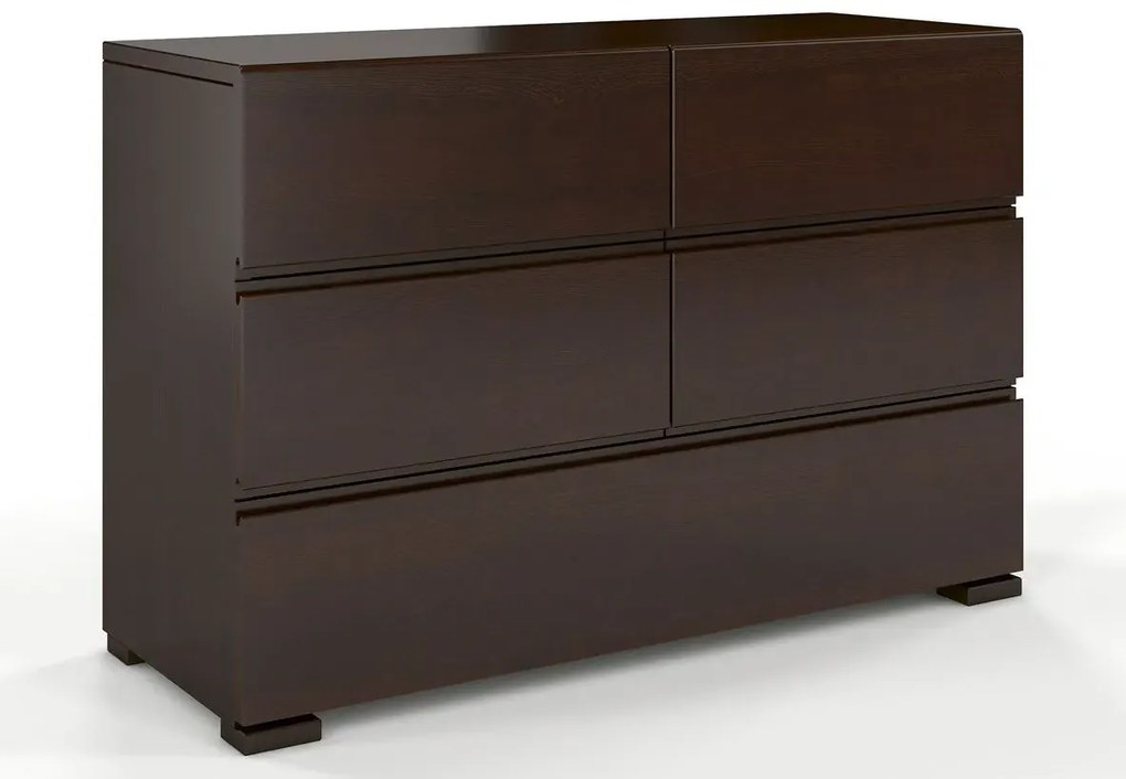 Komoda drewniana z szufladami Narcyx 4S - Palisander