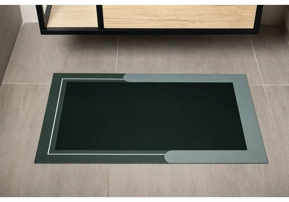 AQUALINE PCD013 dywanik łazienkowy 50 x 80 cm ,zielony