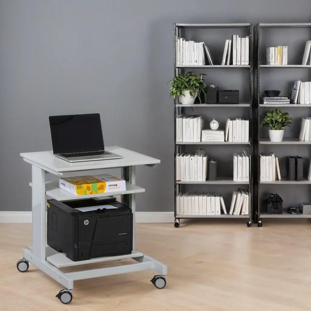 Mobilny stół roboczy, 60x50 cm, wysokość 67 cm