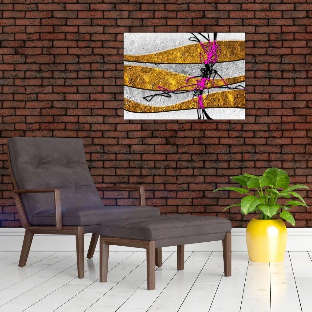 Obraz abstrakcji (70x50 cm)