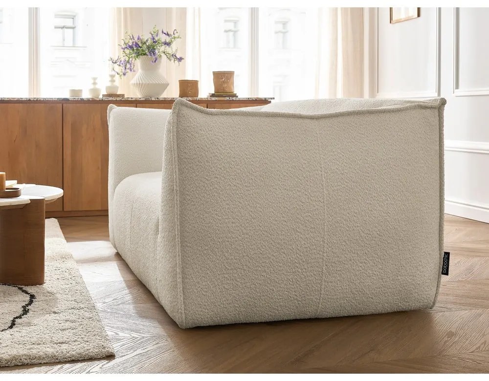 Beżowa sofa z materiału bouclé 170 cm Giorgia – Bobochic Paris