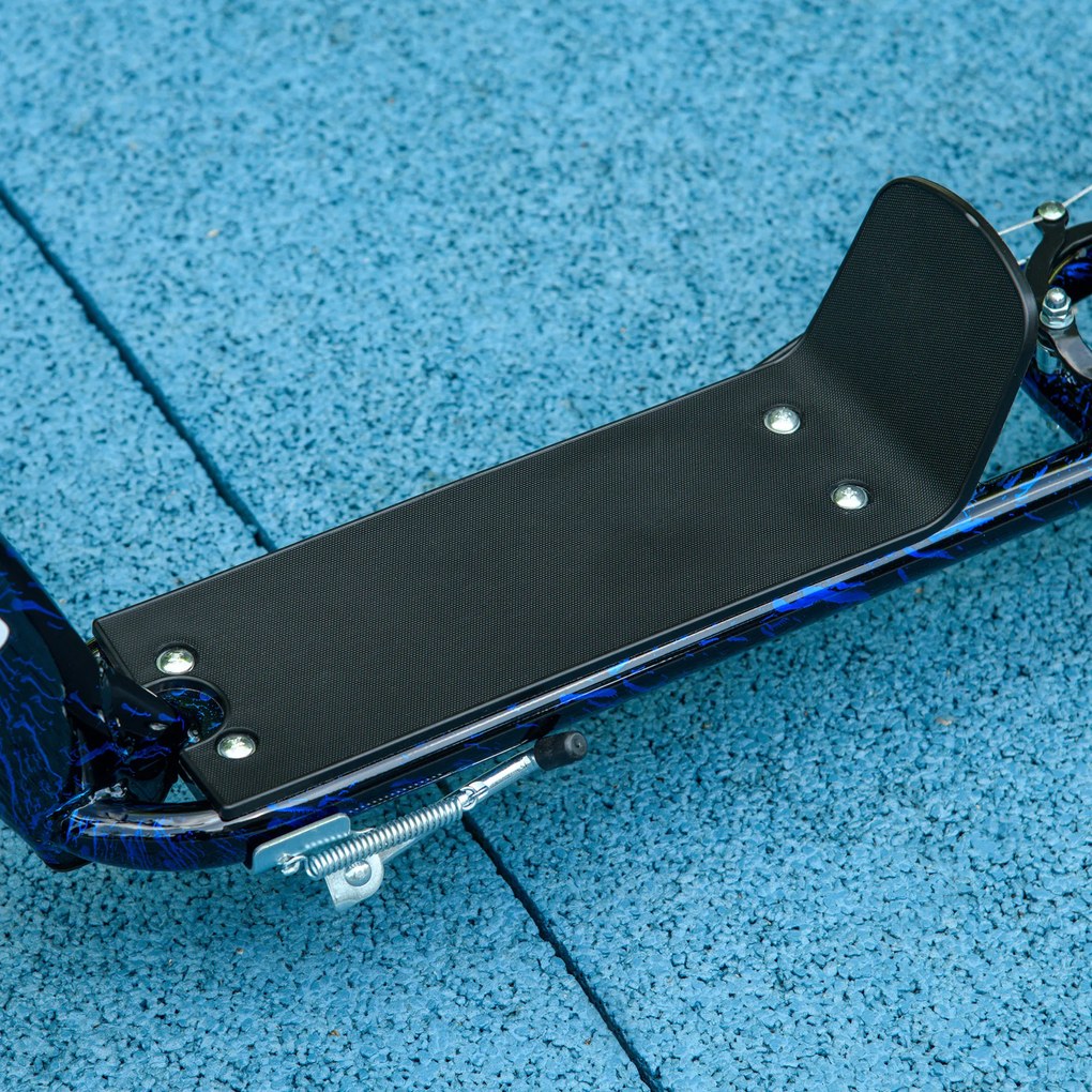 AIYAPLAY hulajnoga dla dzieci, regulowana hulajnoga dla dzieci, z hamulcem, stopką, 2 koła, stal, niebieska