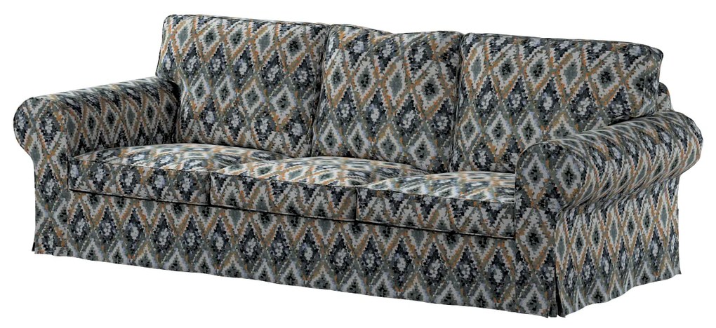 Pokrowiec na sofę Ektorp 3-osobową, rozkładaną, PIXBO