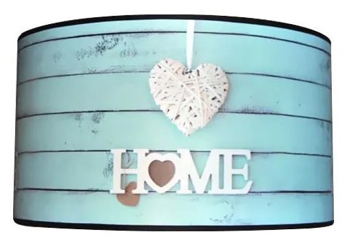 Lampa sufitowa HOME 2xE27/60W/230V niebieska