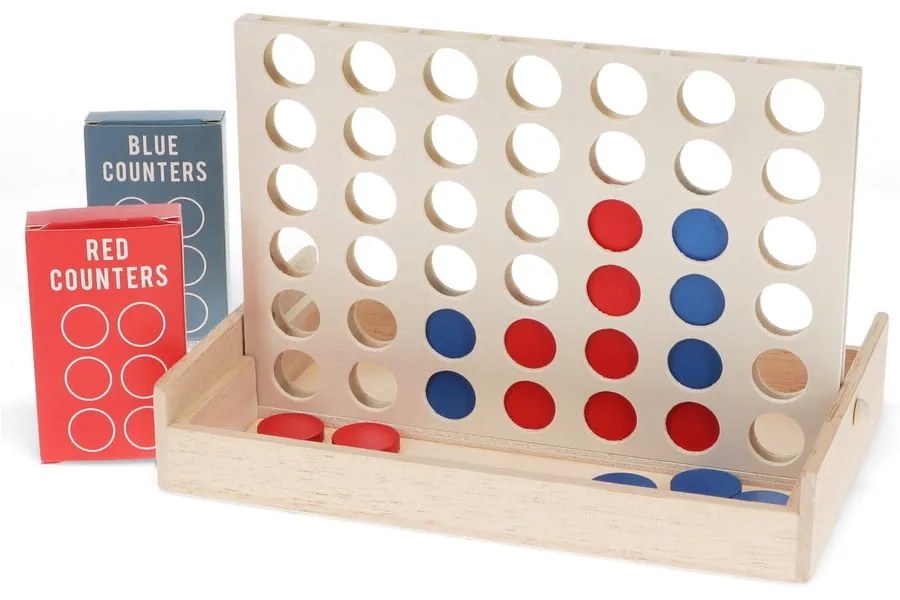 Gra typu kółko i krzyżyk Four in a Row game set – Rex London