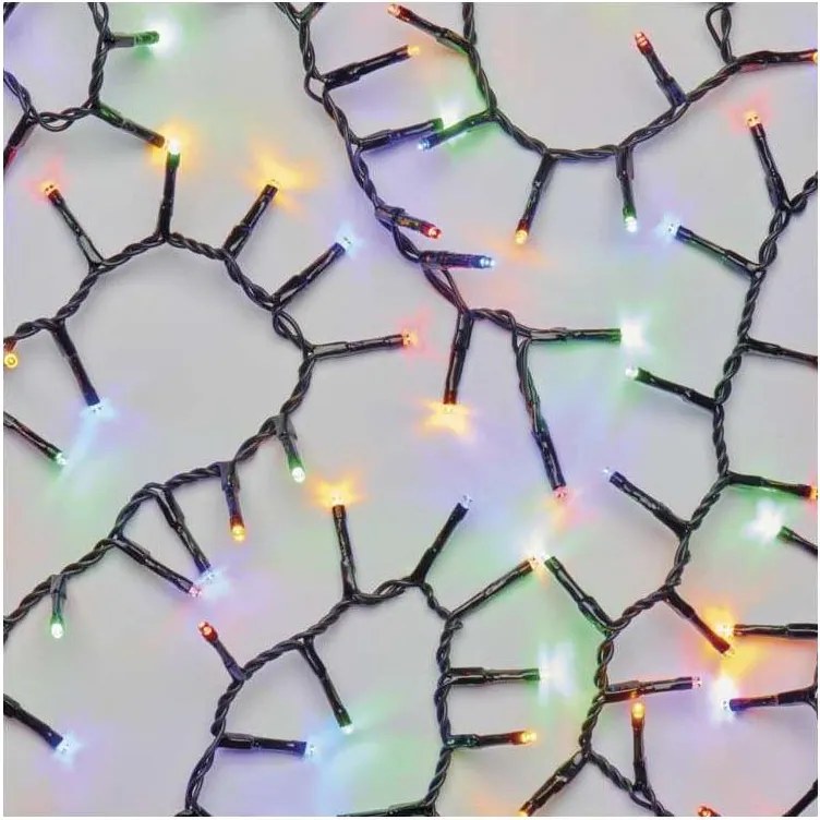 Zewnętrzny łańcuch świetlny LED, 600 diod, 17 m, IP44, wielokolorowy