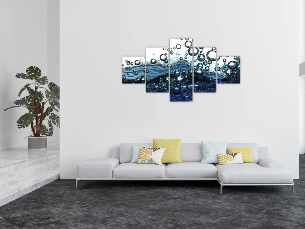 Obraz bąbelków (125x70 cm)