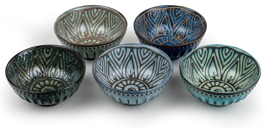 Porcelanowe miski do serwowania zestaw 5 szt. 150 ml Jara – Bredemeijer