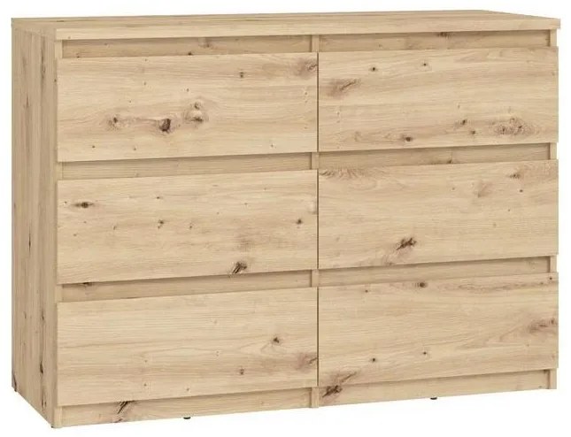 Komoda MAO z szufladami — dąb Artisan